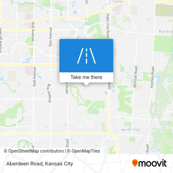 Aberdeen Road map