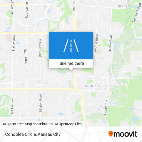 Condolea Circle map