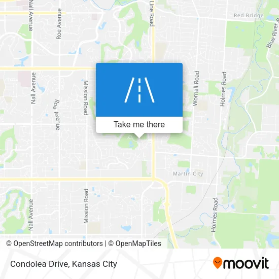 Condolea Drive map