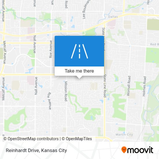 Reinhardt Drive map