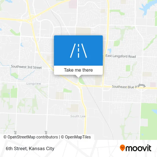 6th Street map