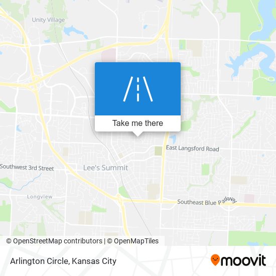 Arlington Circle map