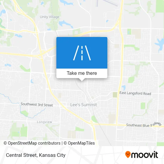 Central Street map