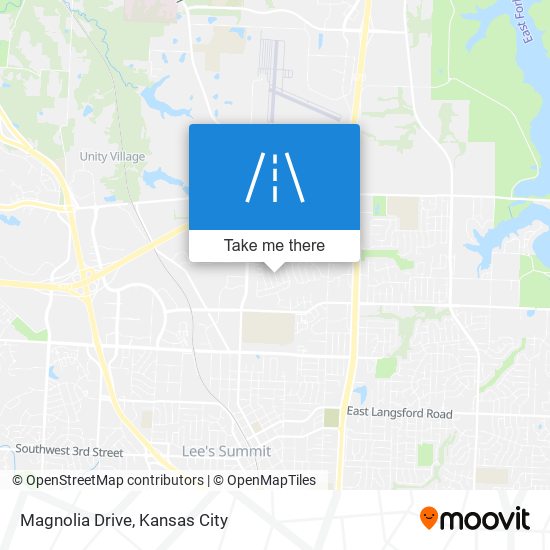 Magnolia Drive map