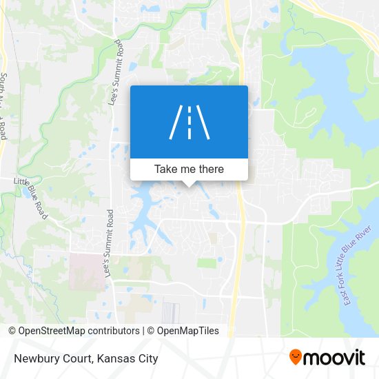 Mapa de Newbury Court