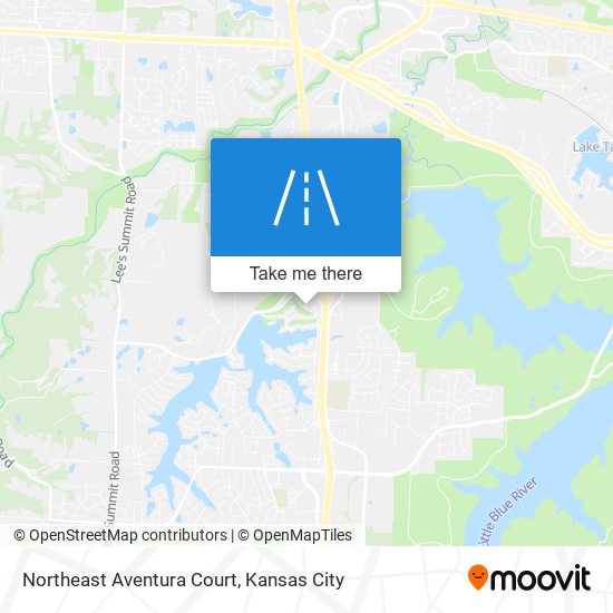 Northeast Aventura Court map