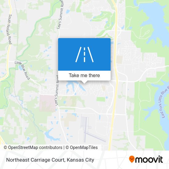 Mapa de Northeast Carriage Court
