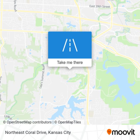 Mapa de Northeast Coral Drive