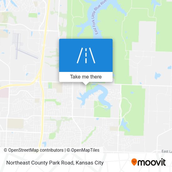 Mapa de Northeast County Park Road