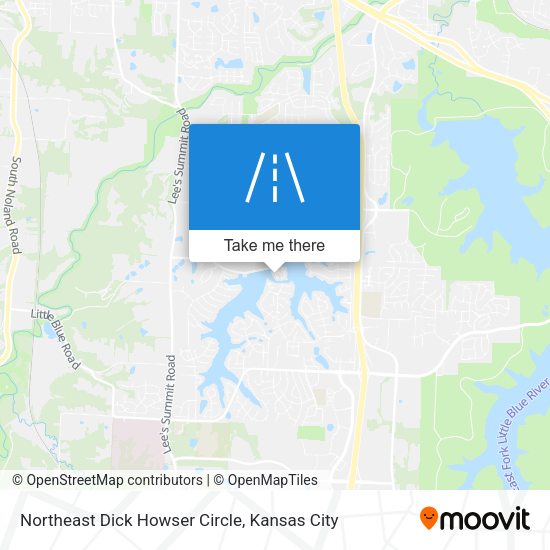 Mapa de Northeast Dick Howser Circle