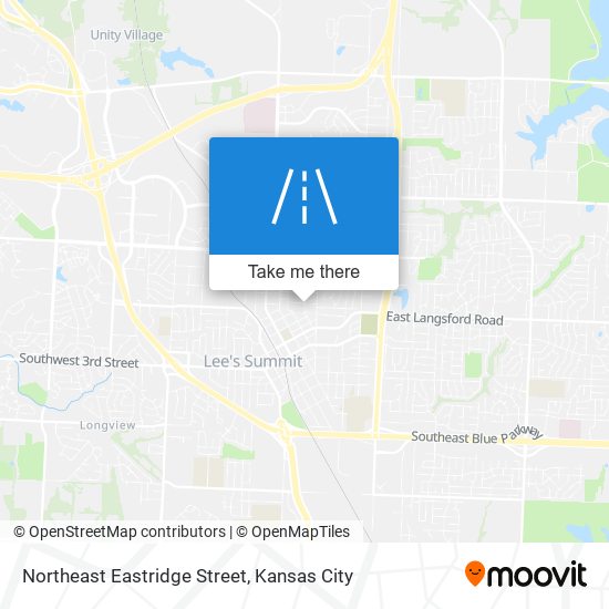 Mapa de Northeast Eastridge Street