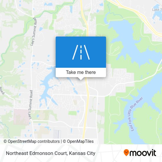 Mapa de Northeast Edmonson Court