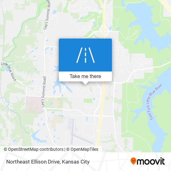 Mapa de Northeast Ellison Drive