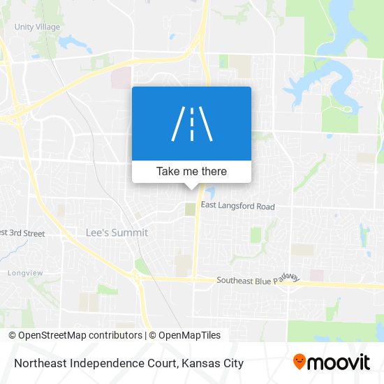 Mapa de Northeast Independence Court