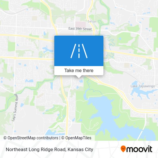 Northeast Long Ridge Road map