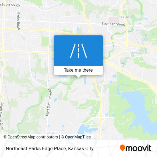 Mapa de Northeast Parks Edge Place