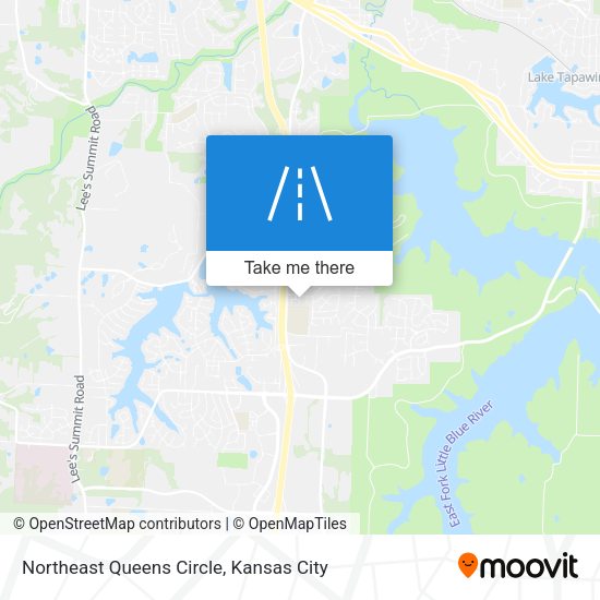 Northeast Queens Circle map