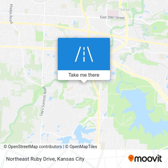 Mapa de Northeast Ruby Drive