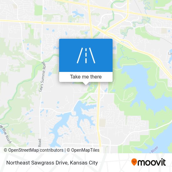 Mapa de Northeast Sawgrass Drive