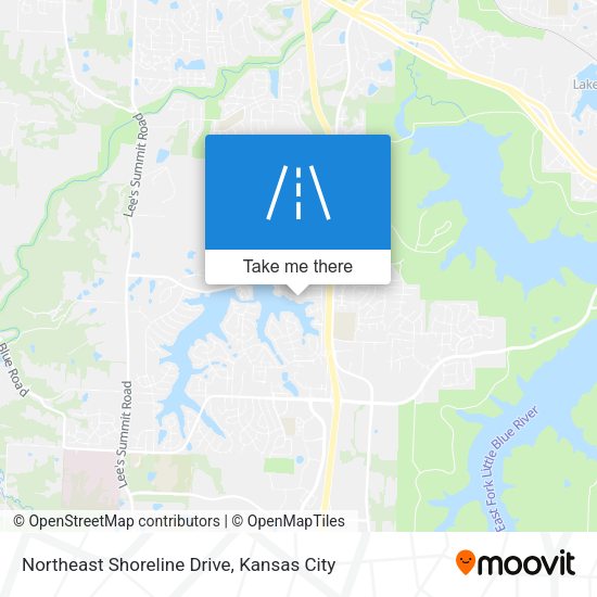 Mapa de Northeast Shoreline Drive