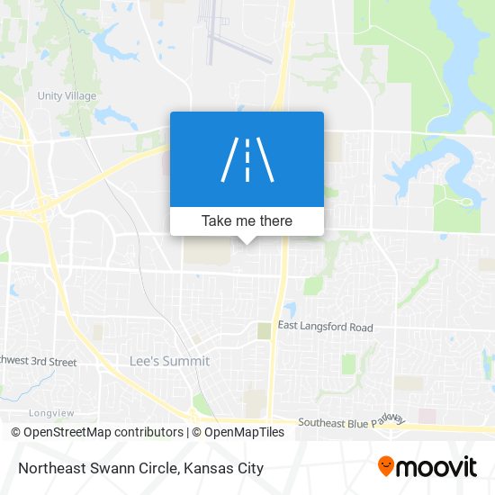 Northeast Swann Circle map