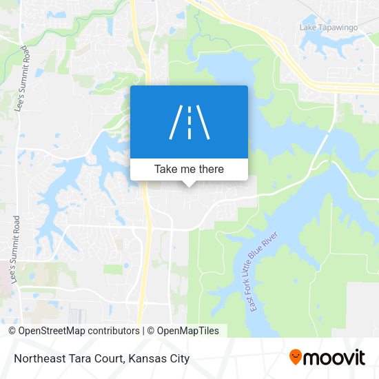 Mapa de Northeast Tara Court