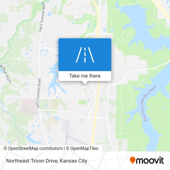 Mapa de Northeast Troon Drive