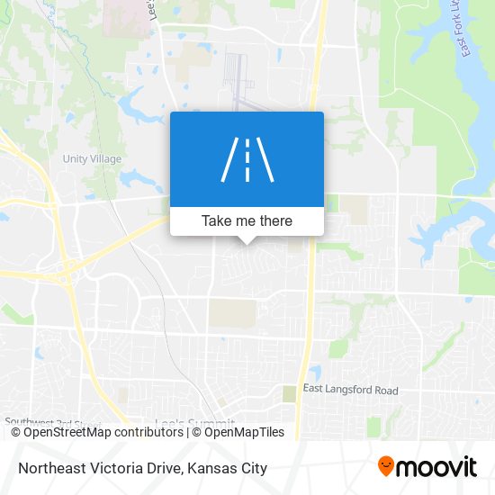 Northeast Victoria Drive map