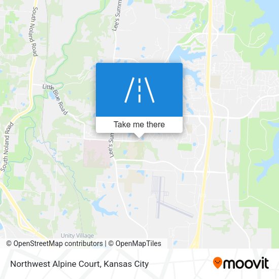 Northwest Alpine Court map