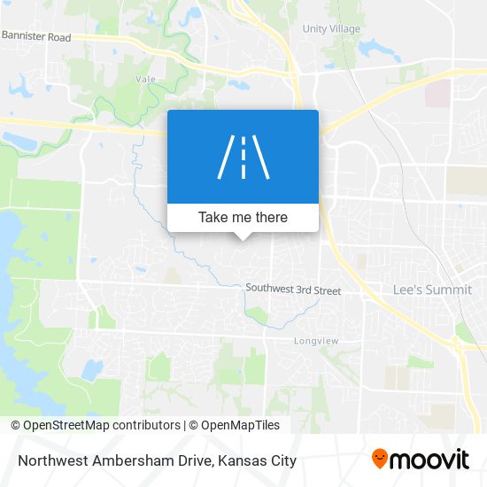 Mapa de Northwest Ambersham Drive