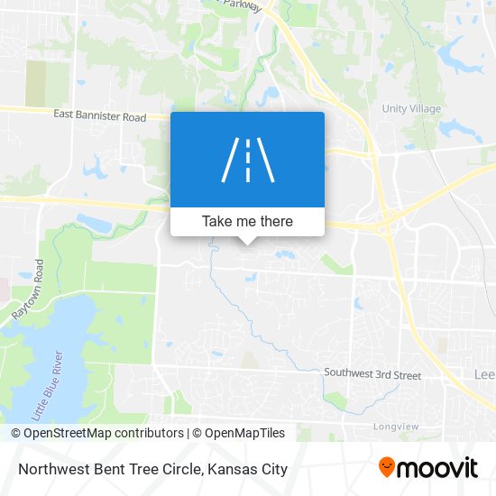 Mapa de Northwest Bent Tree Circle