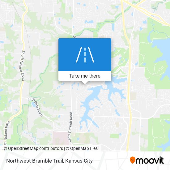 Northwest Bramble Trail map