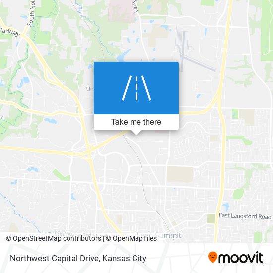 Mapa de Northwest Capital Drive