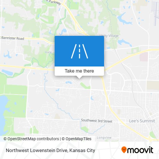 Northwest Lowenstein Drive map