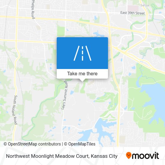 Mapa de Northwest Moonlight Meadow Court