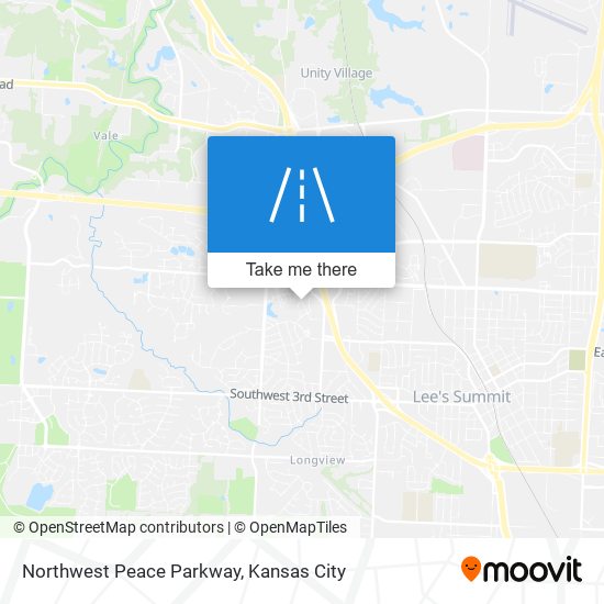 Northwest Peace Parkway map