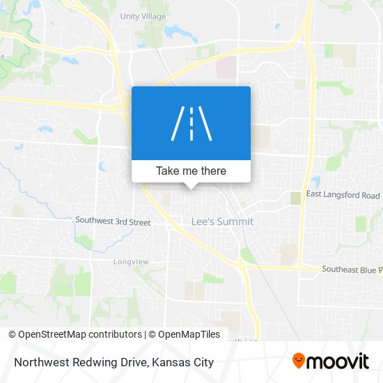 Northwest Redwing Drive map