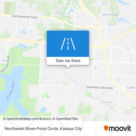 Northwest Riven Point Circle map