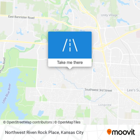 Mapa de Northwest Riven Rock Place