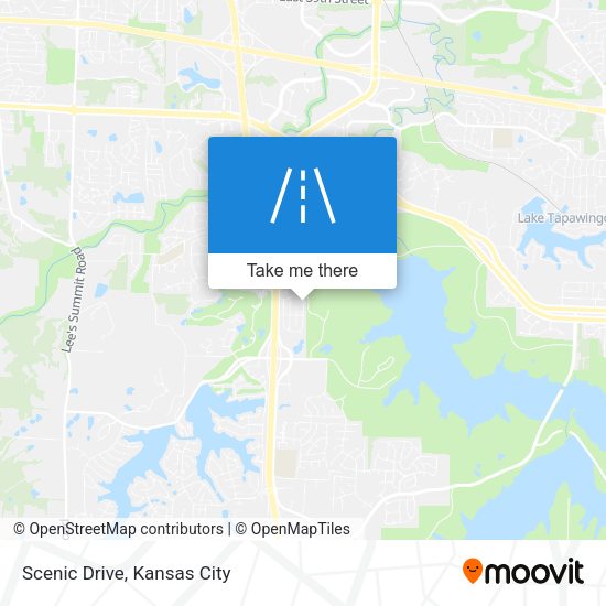 Mapa de Scenic Drive