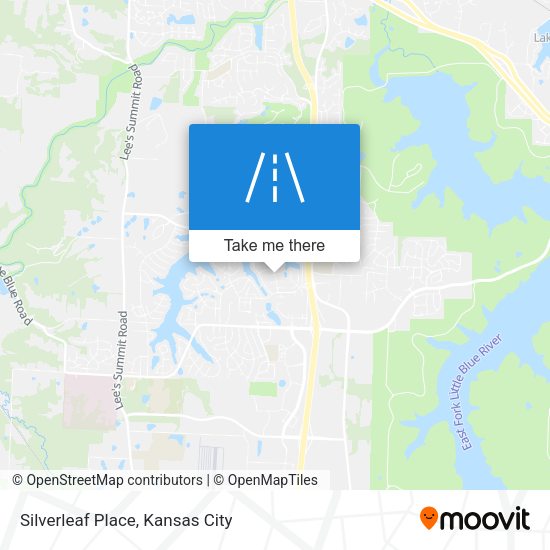 Silverleaf Place map