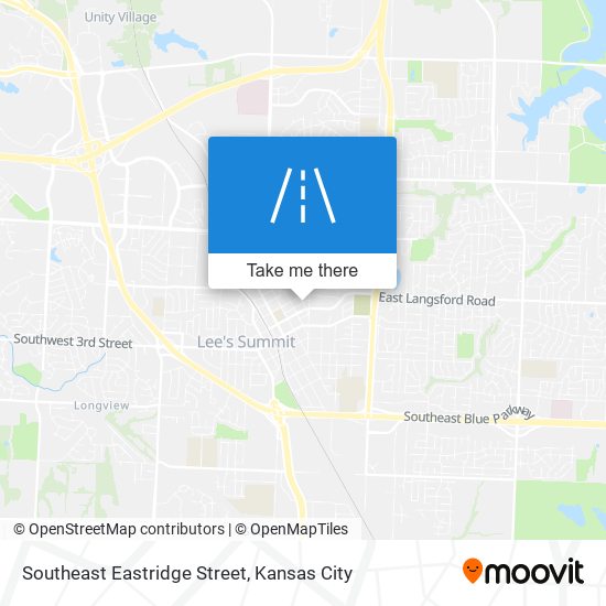 Mapa de Southeast Eastridge Street