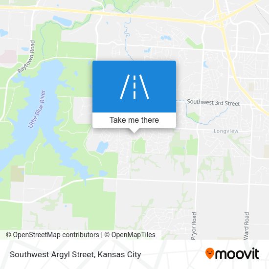 Mapa de Southwest Argyl Street
