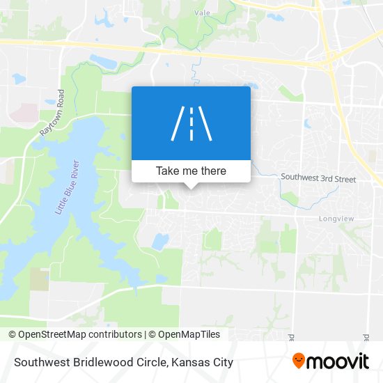 Mapa de Southwest Bridlewood Circle