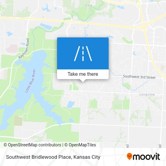 Southwest Bridlewood Place map