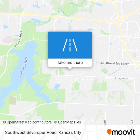 Southwest Silverspur Road map