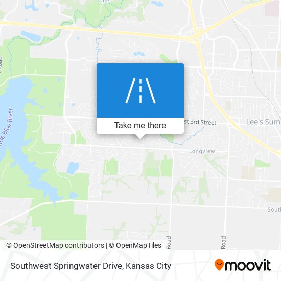 Southwest Springwater Drive map