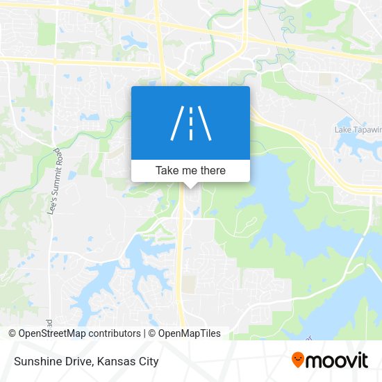 Mapa de Sunshine Drive