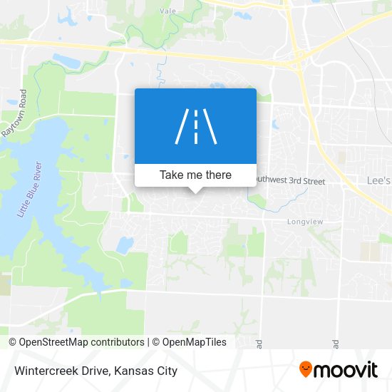 Wintercreek Drive map