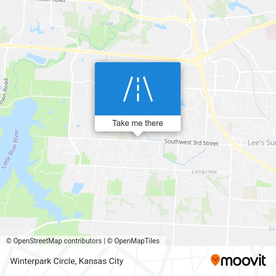 Mapa de Winterpark Circle
